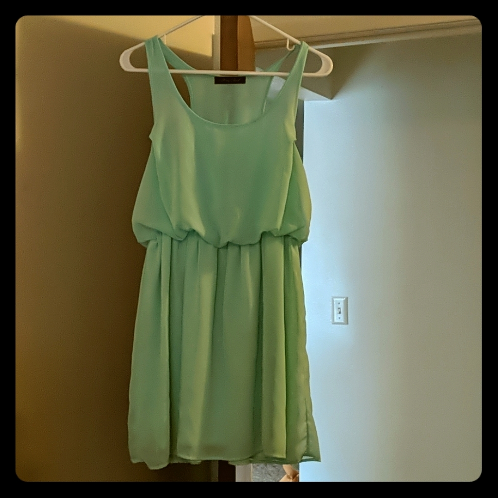 Mint summer dress